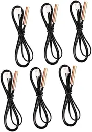 Levemolo 6pcs Sensor Thermistor Head for Air Conditioner Monitoring Accurate Temperature Probe