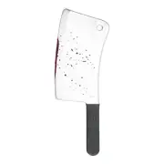 NEW Tom Foolery Cleaver With Blood By Spotlight