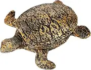 Hidden Key Box Turtles Key Fob Animal Outdoor Key Hider Key Saving Holder Key Hider Outdoor House Key Hider Key Storage Container Spare Keys Storage Case Resin Olive Green