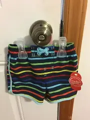 BRAND NEW INFANT BOYS SIZE 0-3 MONTHS WONDER NATION SWIM TRUNKS