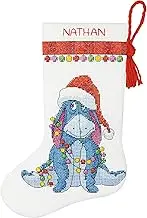 Dimensions Eeyore Stocking Counted Cross Stitch Kit, 25.4 cm