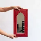 Handmade Rustic Vintage Style Decorative Wall Mirror Frame Solid Hard Wood F4
