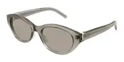 Saint Laurent SL M148/F Asian Fit 004 Men's Sunglasses Brown Size 54