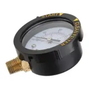 High Pressure Gauge with Clear Scale 2" Start & Clean Filter Gauge