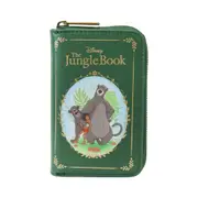 Jungle Book Book Cover Zip Around Wallet Coin Purse w/ Card Holder 15.24cm