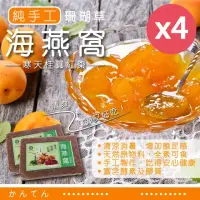 在飛比找momo購物網優惠-【SF】寒天珊瑚草桂圓紅棗海燕窩露4入(300g/入)