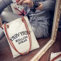 在飛比找momo購物網優惠-【89 zone】日韓原創經典小清新麻繩簡約 手提包 帆布包