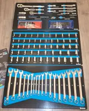 Duratech 149pc Master Socket, Ratchet, Wrench Tool Set in 3 Foam Storage Trays!