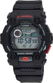 CASIO G-SHOCK WATCH G-7900 G-7900-1 G7900 MOON DATA TIDE GRAPH 2-YEARS WARRANTY