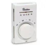 Robertshaw 802 Line Voltage Heating Only Thermostat, DPST