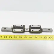 THK SR20W Y6B28 Linear (2) Bearing Blocks & 280mm Long Rail