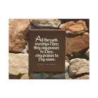 Psalm 66:Worships Thee Bible Verse Canvas Christian Wall Art Re