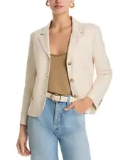 Frame The Linen Smart Blazer