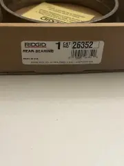 Ridgid 26352 Rear Bearing For 1224 Pipe And Bolt Threading Machine