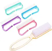 FRCOLOR Practical Nail Art Brush Set Fingernail Cleaner Scrub Brush for Nails Body