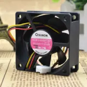 1PC SUNON 6025 24V 2.6W KDE2406PTB1 3pin