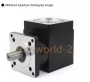 Right Angled Planetary Speed Reducer Gearbox 90 Degree Stepper Motor NEMA34 86MM