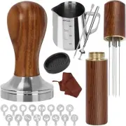 23 PCS Coffee Tamper Set, Espresso Accessories Kit Barista Kit, with 51mm