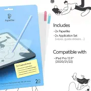 Paperlike Screen Protector (v2.1) for iPad Pro 12.9" (x2 Pack)
