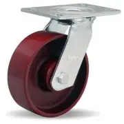 Hamilton S-GS-6MB General Service Swivel Caster - 6x2 Inch Metal Wheel with Prec