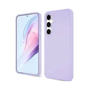 Samsung Galaxy S24 Plus Compatible Case Cover With Liquid Silicone - Purple