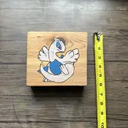 Pokemon Lugia wood burning pyrography wood gift Present Art