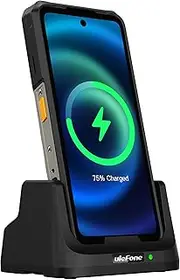 Ulefone Armor 26 Ultra 33W Desk Charging Station, Wireless Charging, 2 in 1 Dual Output Charging Stand, Pogo Pin Charging for Armor 26 Ultra