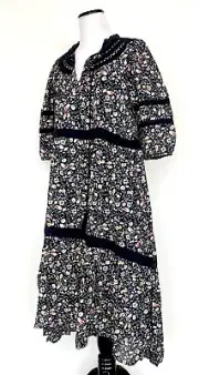 Sundance Isadora Crochet Insert Dress Retails $158 Price $89 Sz M NWT