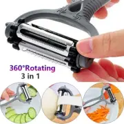 3 In 1 Peeler Fruit Apple Peeler Melon Planer Kitchen Potato Household