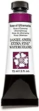DANIEL SMITH 284600101 Extra Fine Watercolor 15ml Paint Tube, Rose of Ultramarine