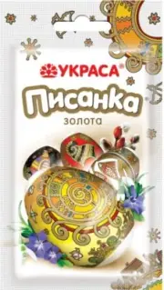 Heat Shrink Wrap - Sleeve Decoration Sticker Easter Egg Wraps Pysanka Gold
