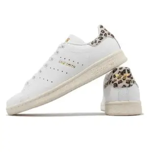 adidas 休閒鞋 Stan Smith W 女鞋 白 棕 金 豹紋 小白鞋 史密斯 愛迪達 IE4634