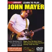 Learn To Play John Mayer Lick Library DVD RDR0414