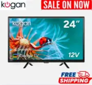 Kogan 24" LED Smart AI Google 12V TV R98T 24 Inch Caravan Mobile Home Theatre