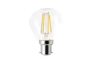 Globe LED SBC Fancy Round Dimmable Filament 4W 2700K Clear