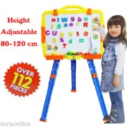 Kids Children Drawing Board With Stand Menegatic Educational Study White Board