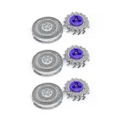 3Pcs SH98/71/91 Replacement Shaver Head Blades for Philips SP9860 SP9863 SP9880 SP9862 SP9861 SP9820 S9000 Razor Blade Silver