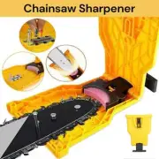 Chainsaw Sharpener Chain Saw Bench Mount Electric Pro Self Sharpening Blade Tool