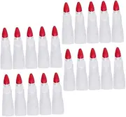 Generic 50pcs Paw Martian Fingers Nail Kits Halloween Gel Nail Kit Puppets Gel Nail Polish Nail Polish Gel Fake Nails Fake Claws Nail Covers False Plastic White