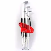 9pcs Ball End Hex L-Key Set Metric SB369 TS9 Made in Germany