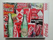 Coca-Cola 1000 pc jigsaw puzzle "Now and Then" Springbok (new/sealed)