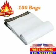 100 12x15.5 Poly Mailers Shipping Envelopes Self Sealing Plastic Mailing Bags