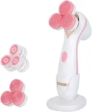 Electric Facial Cleansing Brush with Blackhead Remover Vacuum, Upgraded Strong Suction Rechargeable Lightweight Pore Cleanser Sucker Tool for Women Men(Pink)