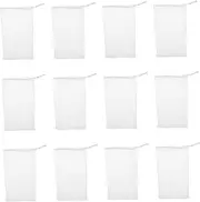NOLITOY 12pcs Soap Holder for Soap Saver Exfoliating Foaming Net Shower Soap Fresh Skin Experience