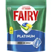 Fairy Platinum Dishwashing Tablets 41 pack