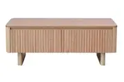 MD Oscar Solid Timber 2 Drawer Coffee Table