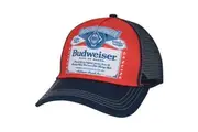Budweiser Curved Brim Snapback Hat