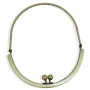 5 Round Purse Frames With Attached Handle ANTIQUE BRASS USA