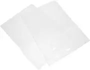 MINAOLULUS 2Pcs Wall Mount File Holder Space Saving Document Organizer for Home Office Hanging Storage Pocket for Magazines Books Important Files