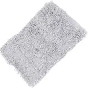 Happyyami Comfort Bed Pet Blanket for Dog Cat Cozy Warmth Blanket for Pet Light Grey